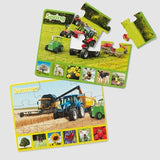 Tractor Ted: Seasons - 4 puzzles in a box (8, 10, 12 & 16 piece puzzles)
