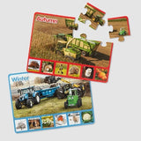 Tractor Ted: Seasons - 4 puzzles in a box (8, 10, 12 & 16 piece puzzles)