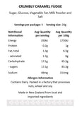 Fudge – Crumbly Caramel Fudge 100g