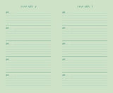 Malachite Green One Line a Day: A Five-Year Memory Book