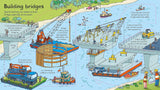 Usborne - Look Inside Building Site - Lift The Flap