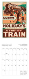 2027 - New Zealand Vintage Posters Calendar, small