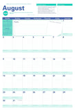 2027 - Amy Knapp's Big Grid Family Organizer Wall Calendar