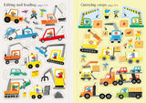 Usborne My First Sticker Book - Big Machines