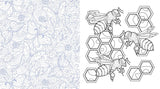 Butterflies, Bees & Dragonflies Coloring Book - Chartwell Colouring Books