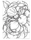 Super Cool Bugs and Spiders Coloring Book: Color and Learn About Amazing Insects and Spiders from Around the World