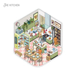 Cozy Stickers: My Little Cozy Home 5 scenes to create with 800 mini stickers - Alain Boyer
