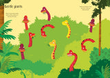 Usborne Little First Stickers: Dinosaurs