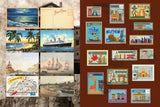 Epic Journeys and Grand Tours Travel Sticker, Colour and Activity Book