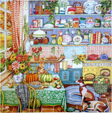 eeBoo - Harvest Kitchen 1000pc Jigsaw Puzzle