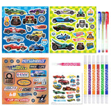 Super Kaleidoscope Kit - Hot Wheels Colouring and Activity