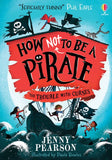Book cover of 'How Not to Be a Pirate: The Trouble with Curses' by Jenny Pearson with pirate-themed illustrations.