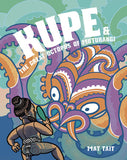 Book cover of 'Kupe & the Great Octopus of Muturangi' with colorful design and character illustration.