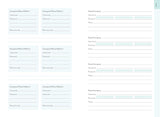 AHS Internet Password Logbook