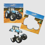 Tractor Ted - 3 Picture Puzzles Tractors 2, 3 and 4 piece