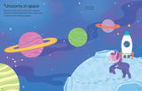 Usborne Big Sparkly Unicorns Sticker Book