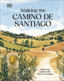 Book cover of 'Walking the Camino de Santiago' with a scenic illustration and text.