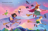 Usborne Sticker Dolly Dressing Witches and Wizards